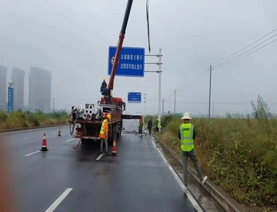 定西定西专业道路标牌施工